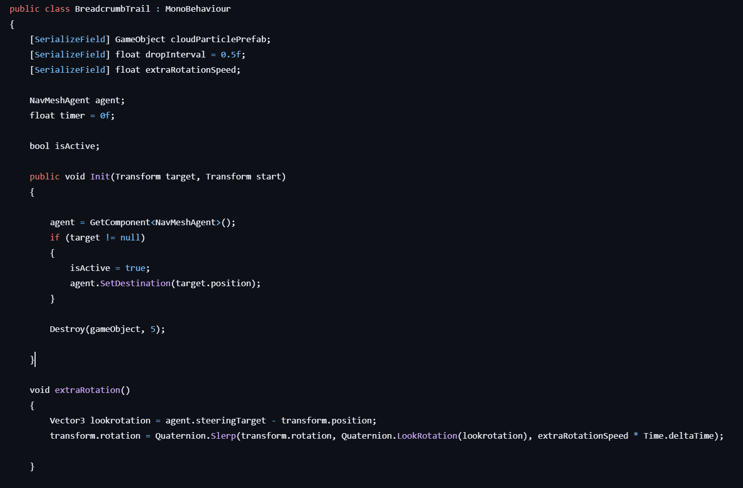 Breadcrumb Trail pt.1